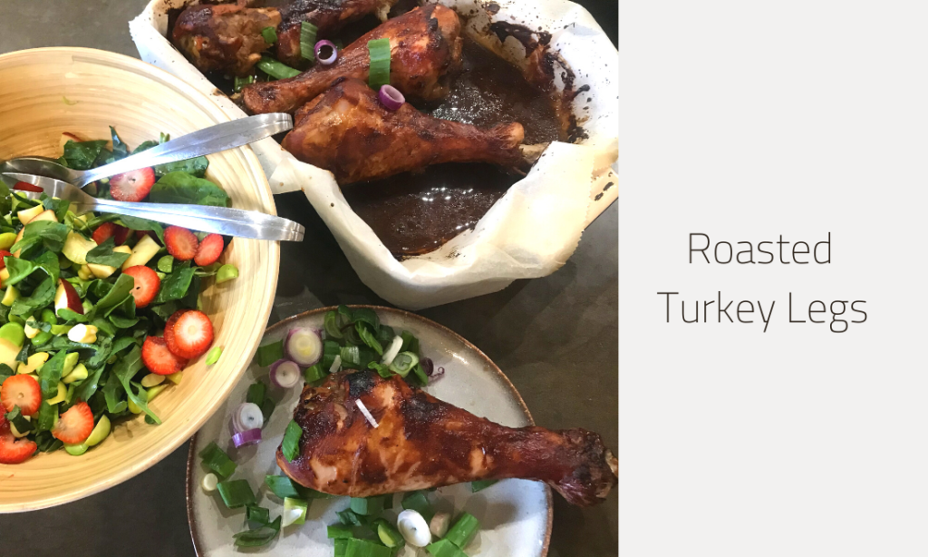 Roasted Turkey Legs CleanLiving Diet keto friendly